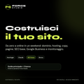 Costruisci il tuo sito - cover prodotto digitale Force Studio
