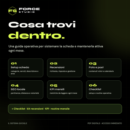 Il Sistema Google - cosa include